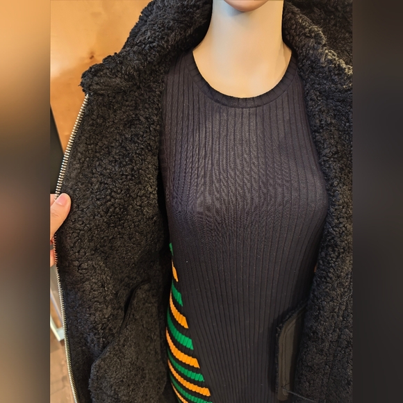 ❤️ LAST size S ZARA LONG FAUX SUEDE COAT - Picture 3 of 14